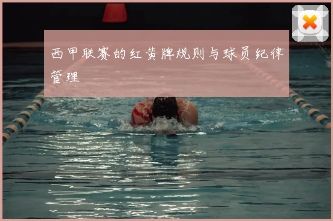 西甲联赛的红黄牌规则与球员纪律管理